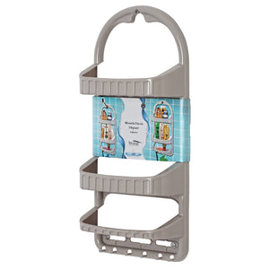 MENSOLA DOCCIA ANKORA 27X14XH62CM 3 PIANI TORTORA