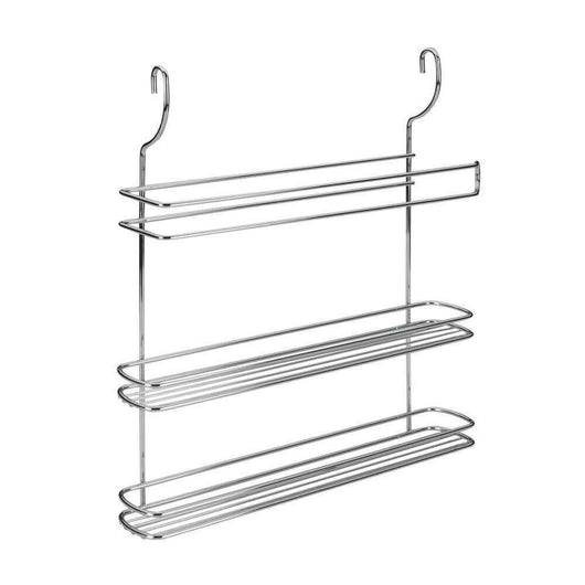 MENSOLA 3 PIANI PORTA ROTOLI DA CUCINA CM 35X8X41