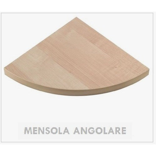 MENSOLA ANGOLARE ROVERE SONOMA CM. 1.8X30X30