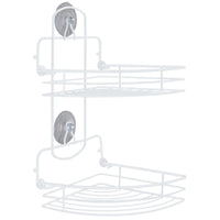 MENSOLA ANGOLARE POCO 19X19XH40CM BIANCA