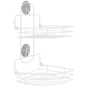 MENSOLA ANGOLARE POCO 19X19XH40CM BIANCA