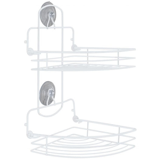 MENSOLA ANGOLARE POCO 19X19XH40CM BIANCA