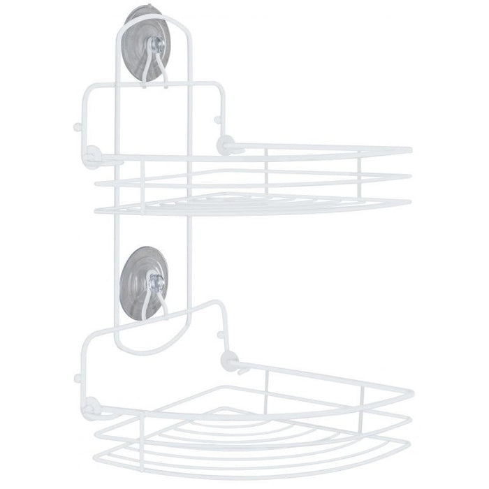 MENSOLA ANGOLARE POCO 19X19XH40CM BIANCA