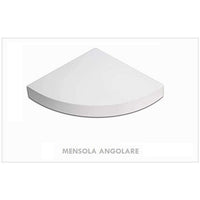 MENSOLA ANGOLARE BIANCA CM.1.8X30X30