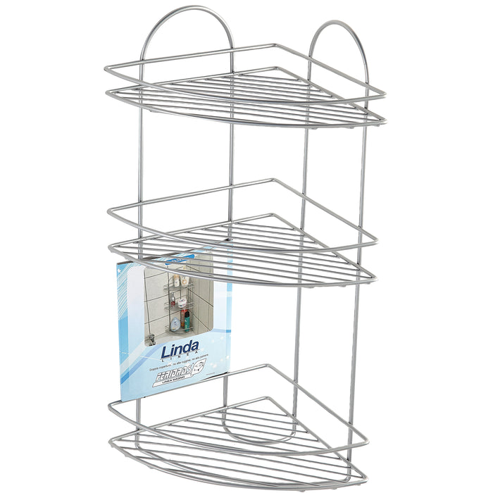 MENSOLA ANGOLARE 3 RIPIANI 22X22X53CM