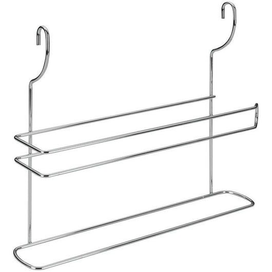 MENSOLA PORTA ROTOLI + PORTA STROFINACCIO CROMATA