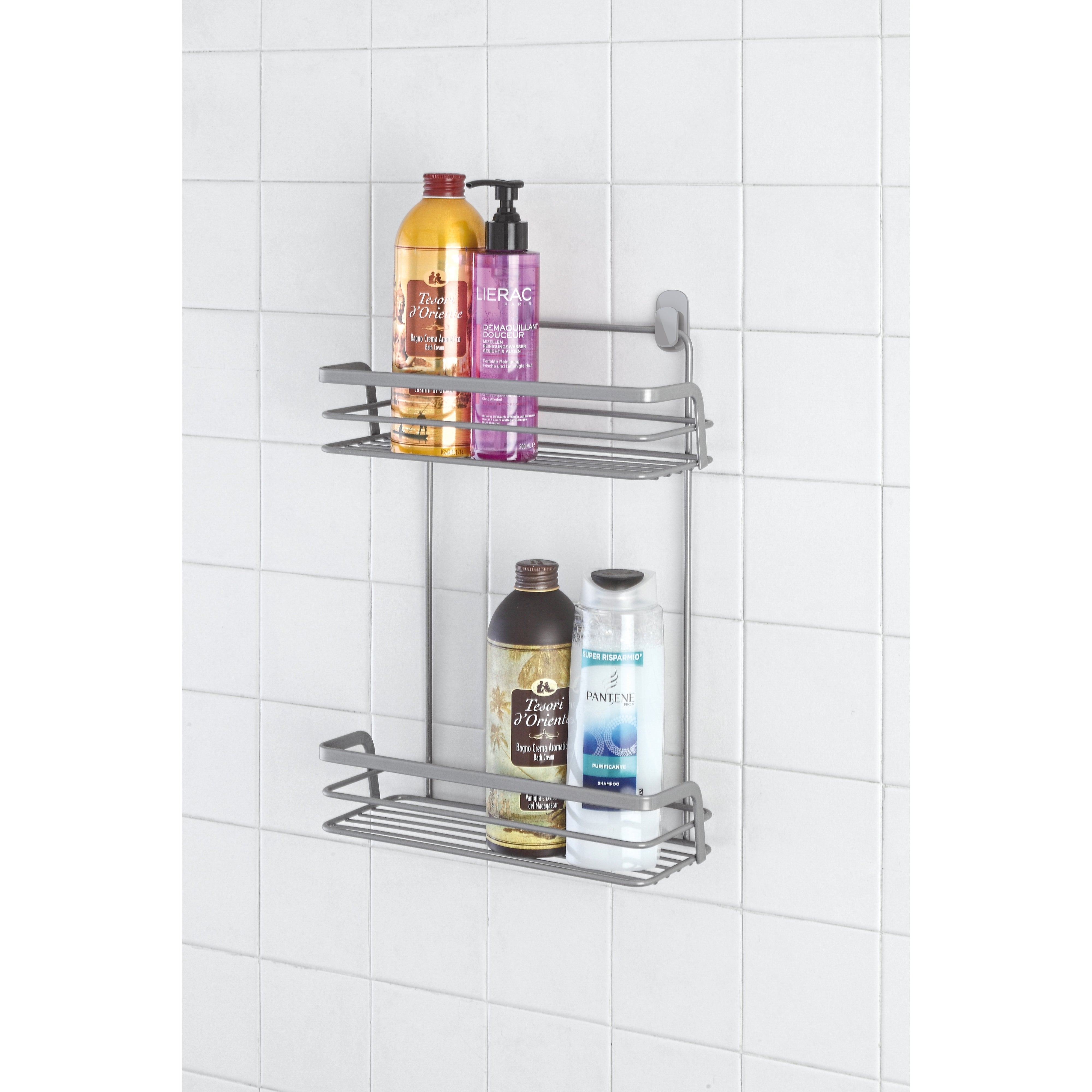 MENSOLA RETTANGOLARE 2 RIPIANI 26X11X35CM