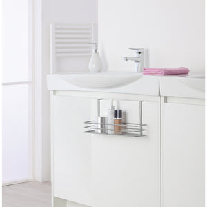 MENSOLA RETT. BASSA 1 RIPIANO CHROME L.GAIA