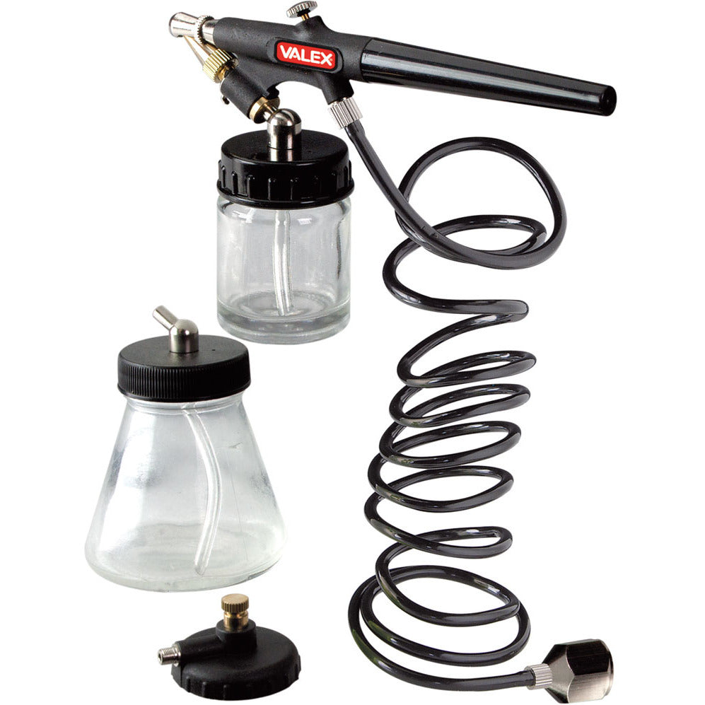 MINI AEROGRAFO 70ML 3BAR CON UGELLO CONICO