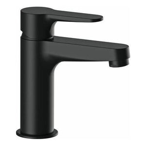 MISCELATORE LAVABO AURORA NERO CARTUCCIA 35MM