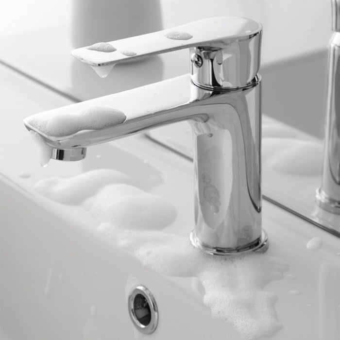 MISCELATORE LAVABO FLAT CROMO