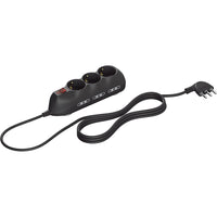 MULTIPRESA CON 3 PRESE BIPASSO 10/16A 3 PRESE