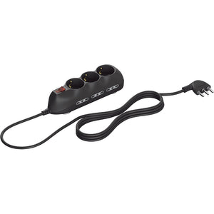 MULTIPRESA CON 3 PRESE BIPASSO 10/16A 3 PRESE