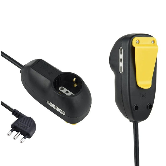 MULTIPRESA DA LAVORO CON CLIP 1 SCHUKO 16A E 2 PRE