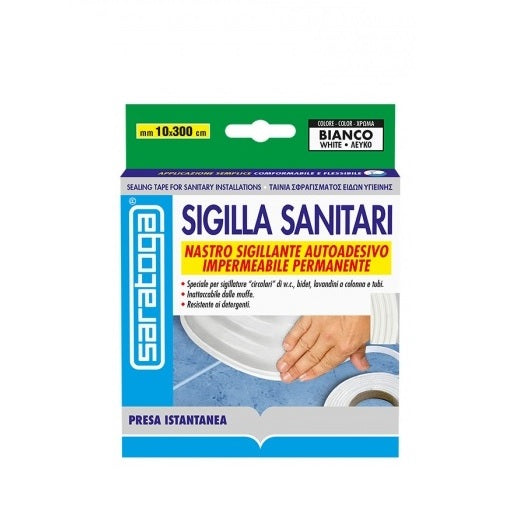 NASTRO AUTOADESIVO SIGILLA SANITARI 10MM 3M