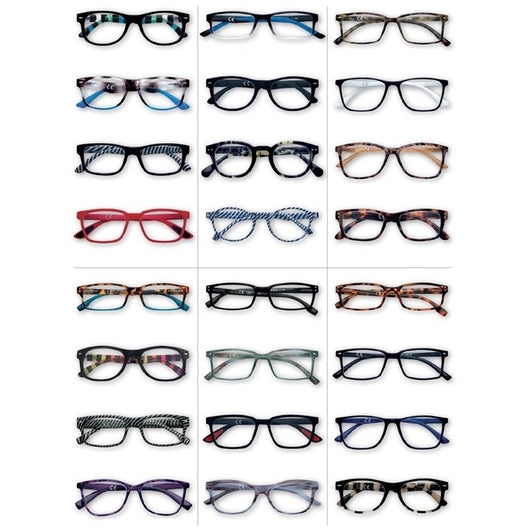 OCCHIALI DA LETTURA CON GRADAZIONI ASSORTITE.