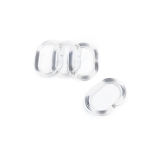 NR. 12 ANELLI PER TENDA DOCCIA TRASPARENTE