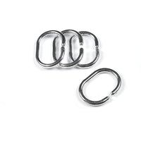 NR. 12 ANELLI PER TENDA DOCCIA CROMO