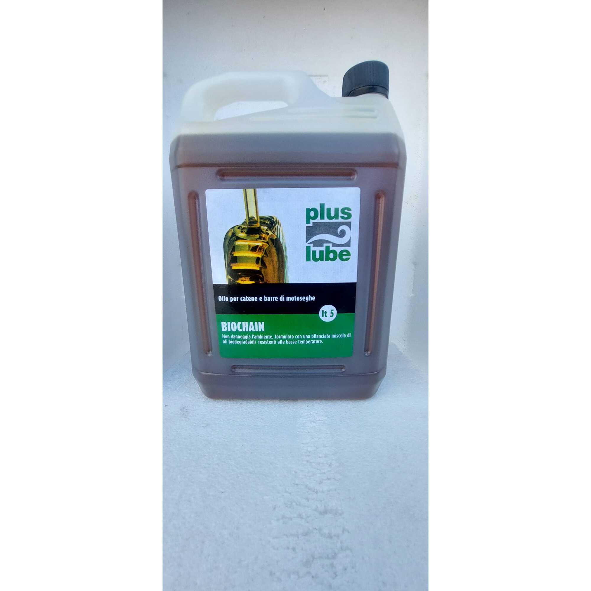 OLIO CATENE MOTOSEGHE PLUSLUBE 5L.