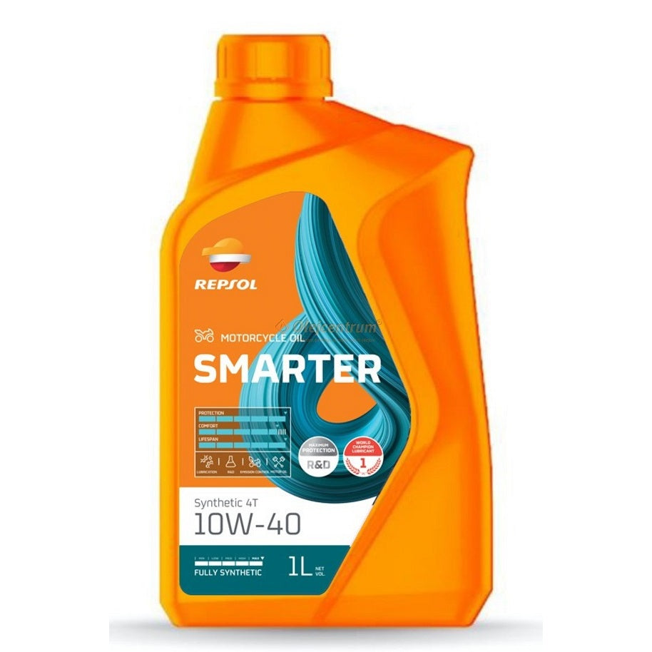 OLIO MOTO REPSOL SMARTER SYNT 10W40 4T 1L
