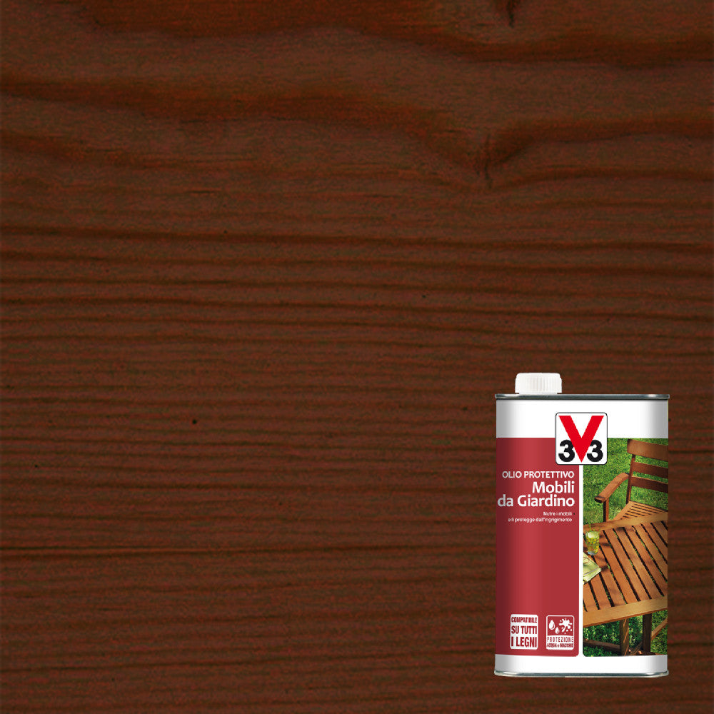 OLIO PROTETTIVO 500ML TECK PER MOBILI DA GIARDINO.