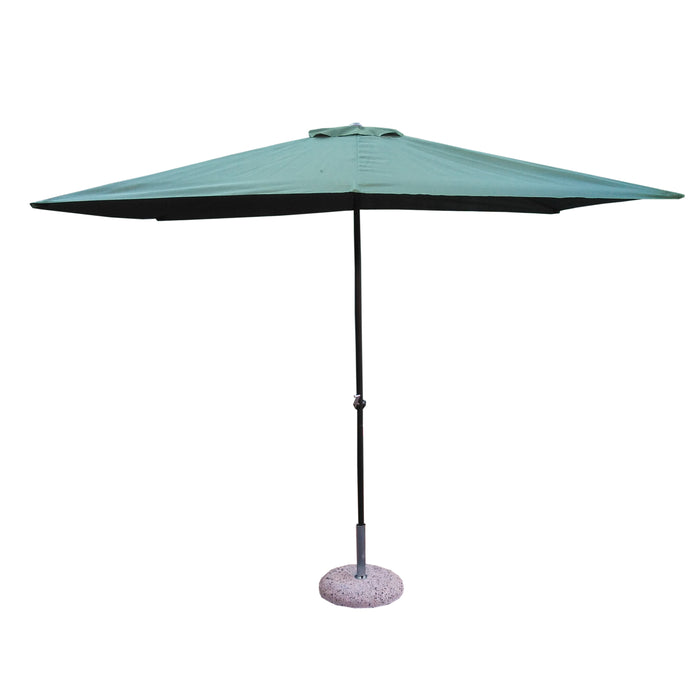 OMBRELLONE MARKET MT.2X3 STRUTTURA GRIGIA  COPERTU