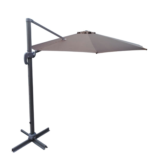 OMBRELLONE ROMA D.3,5M KHAKI BRACCIO LATERALE CON