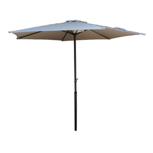 OMBRELLONE TIVOLI D.2.7M TORTORA E STRUTTURA NERA