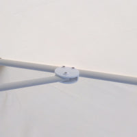 OMBRELLONE JESOLO A BRACCIO LATERALE GIREVOLE 360 GRADI MT.3.5X3 STRUTTURA IN ALLUMINIO BIANCO CON COPERTURA IN POLIESTERE GR.250MQ  BEIGE