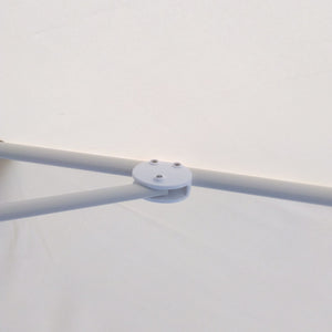 OMBRELLONE JESOLO A BRACCIO LATERALE GIREVOLE 360 GRADI MT.3.5X3 STRUTTURA IN ALLUMINIO BIANCO CON COPERTURA IN POLIESTERE GR.250MQ  BEIGE