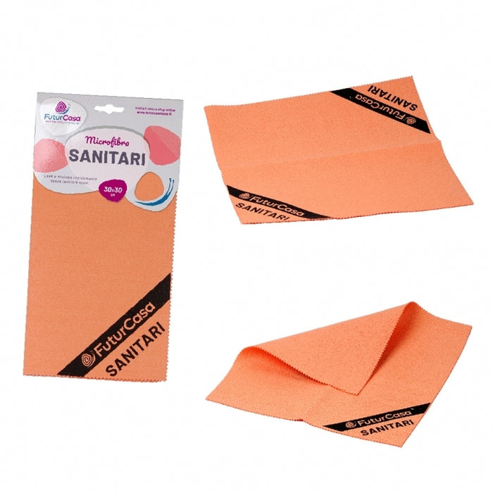 PANNO SANITARI 30X30CM IN MICROFIBRA.
