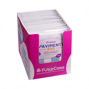 PANNO DUO PAVIMENTO 50X50CM COTONE / MICROFIBRA.