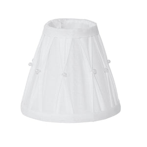 PARALUME 14CM E14 TESSUTO CON DECORI