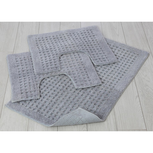 PARURE TAPPETI COTONE 50X80CM IN COLORI DIVERSI