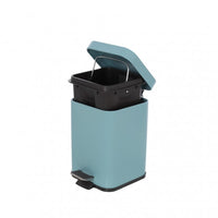 PATTUMIERA 3L 16X16XH25CM ACCIAIO ACQUAMARINA