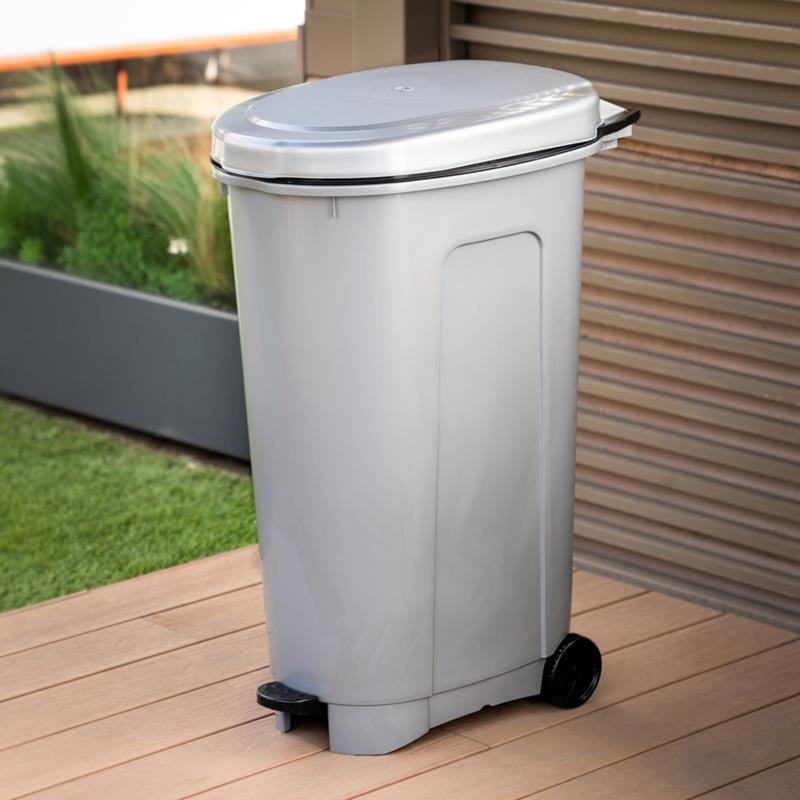 PATTUMIERA A PEDALE FUSTO 100L 40X60XH84CM