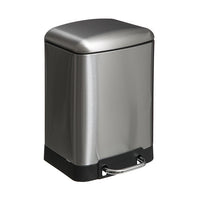 PATTUMIERA ARIANE A PEDALE 6L ACCIAIO 23X16XH33CM