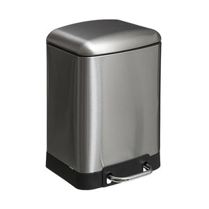 PATTUMIERA ARIANE A PEDALE 6L ACCIAIO 23X16XH33CM
