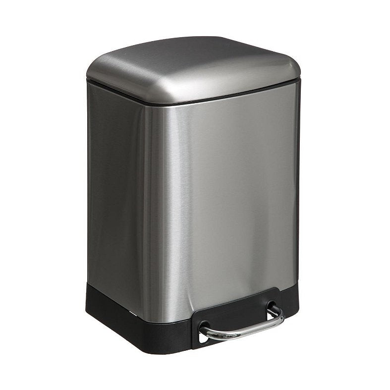 PATTUMIERA ARIANE A PEDALE 6L ACCIAIO 23X16XH33CM