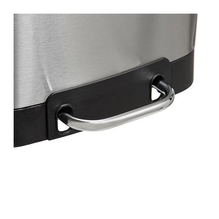 PATTUMIERA ARIANE A PEDALE 6L ACCIAIO 23X16XH33CM