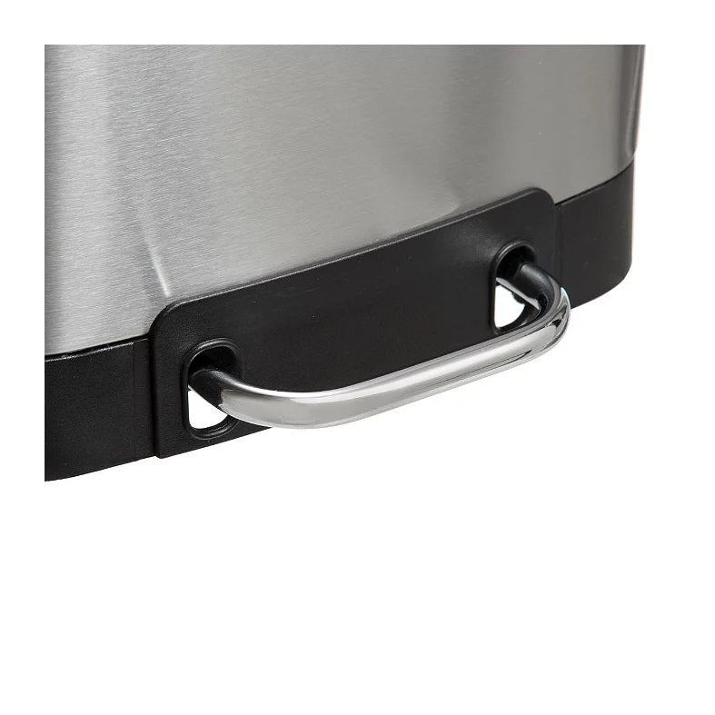 PATTUMIERA ARIANE A PEDALE 6L ACCIAIO 23X16XH33CM