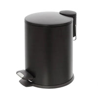 PATTUMIERA COVER 3L D.18XH25CM ACCIAIO NERO