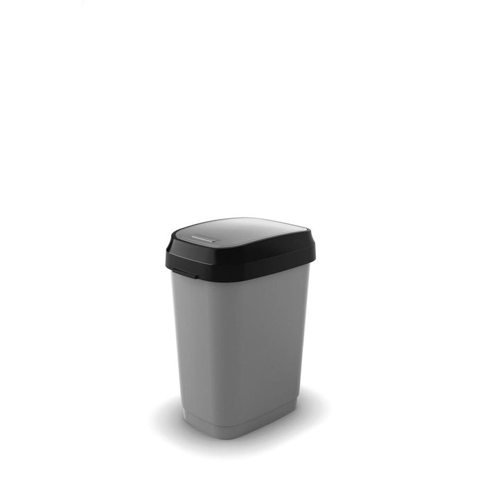 PATTUMIERA DUAL SWING BIN L 31X42XH62CM GRIGIA CON
