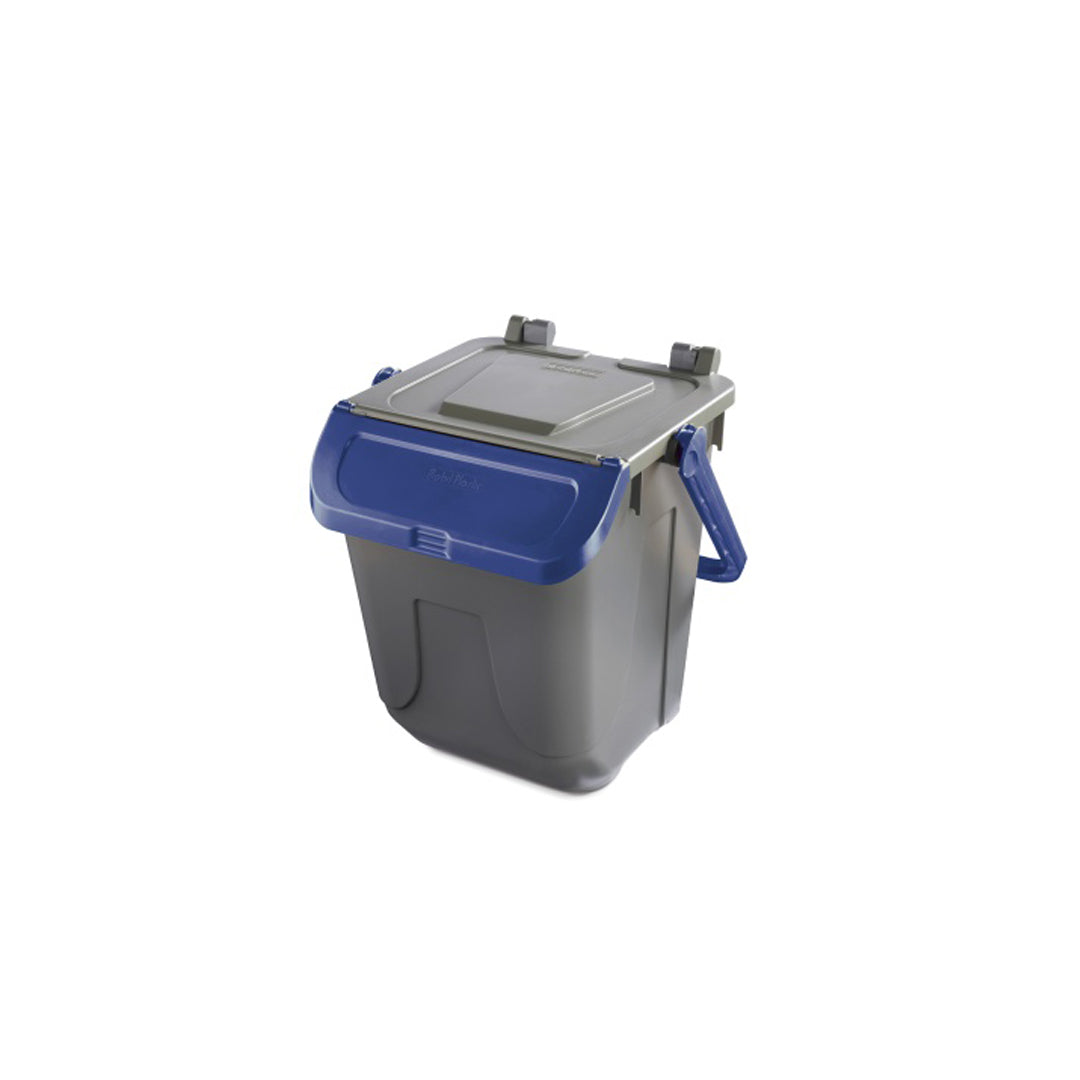 PATTUMIERA ECOLOGY 25L 37X37XH41CM AZZURRA/GRIGIA