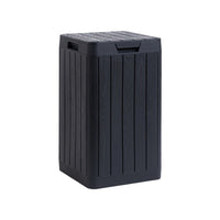 PATTUMIERA RIO GARDEN 38X38XH65CM ANTRACITE.