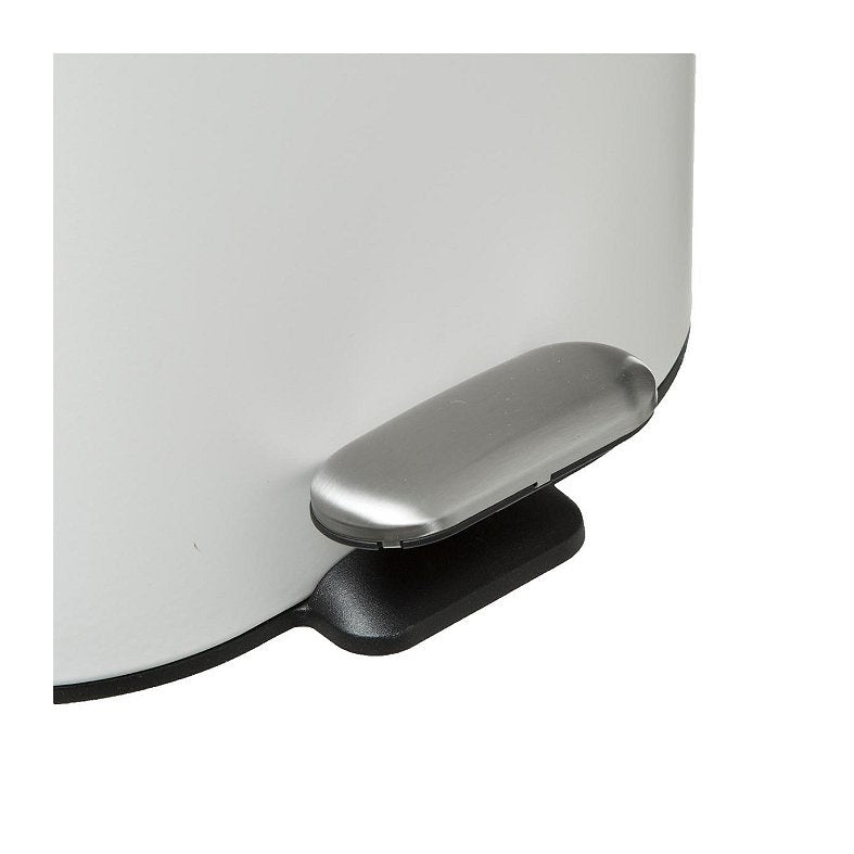 PATTUMIERA SILIFLEX A PEDALE 6L BIANCA 23X22XH30CM