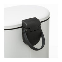 PATTUMIERA SILIFLEX A PEDALE 6L BIANCA 23X22XH30CM