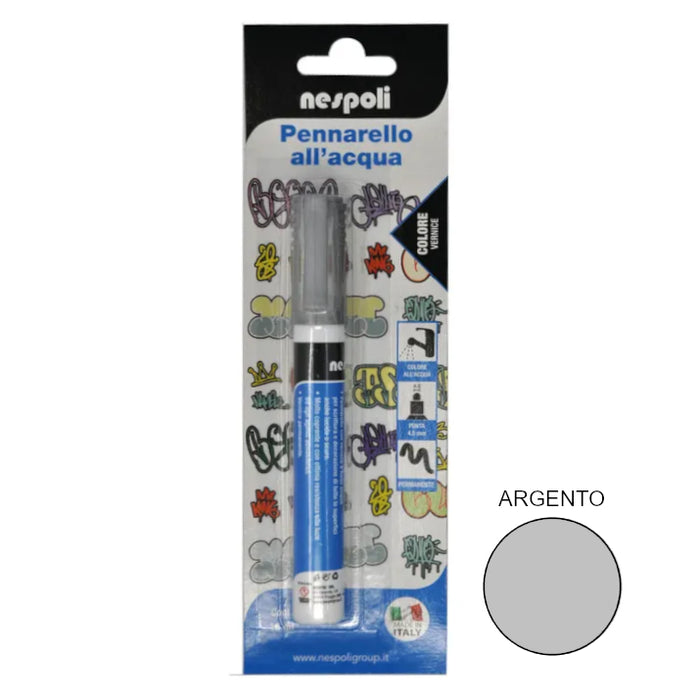 PENNARELLO ALL'ACQUA ARGENTO 10ML