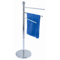 PIANTANA BIS PORTASALVIETTE 3 BRACCI H92CM CROMO