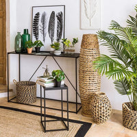 PIANTANA INTRECCIATA E27 D.31XH118CM IN CARTA NATU